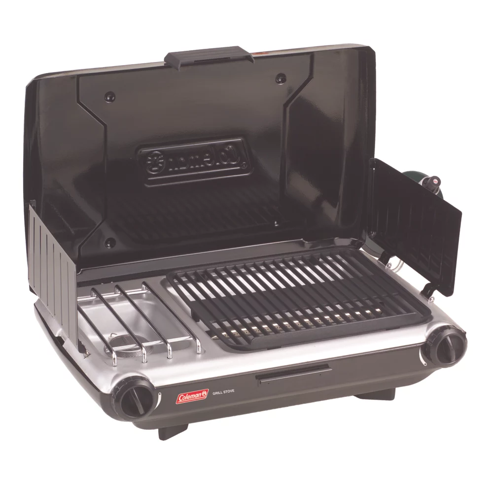 Coleman Tabletop Propane Gas Camping Grill/Stove, 2-Burner