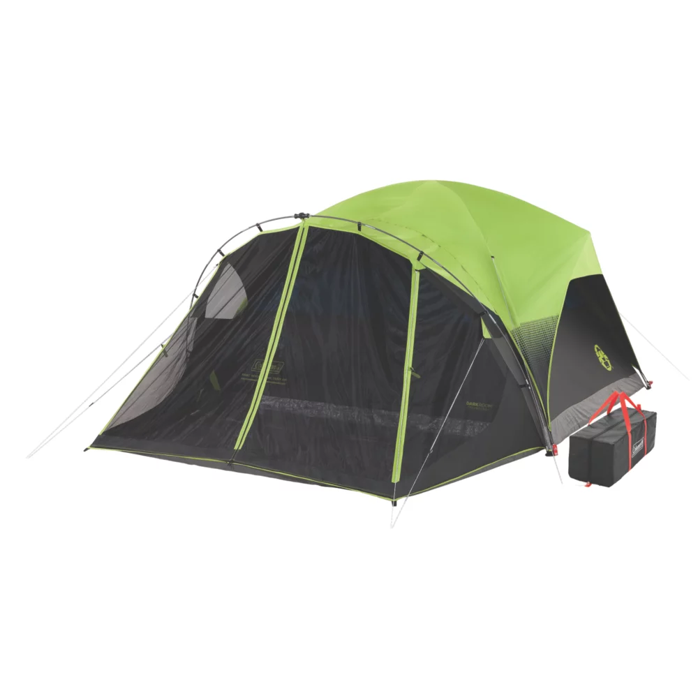 Coleman 6-Person Dark Room Fast Pitch Dome Tent With Screen Room - Image 4
