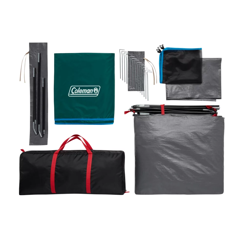 Coleman Skydome™ 4-Person Camping Tent With Full-Fly Vestibule, Evergreen - Image 7