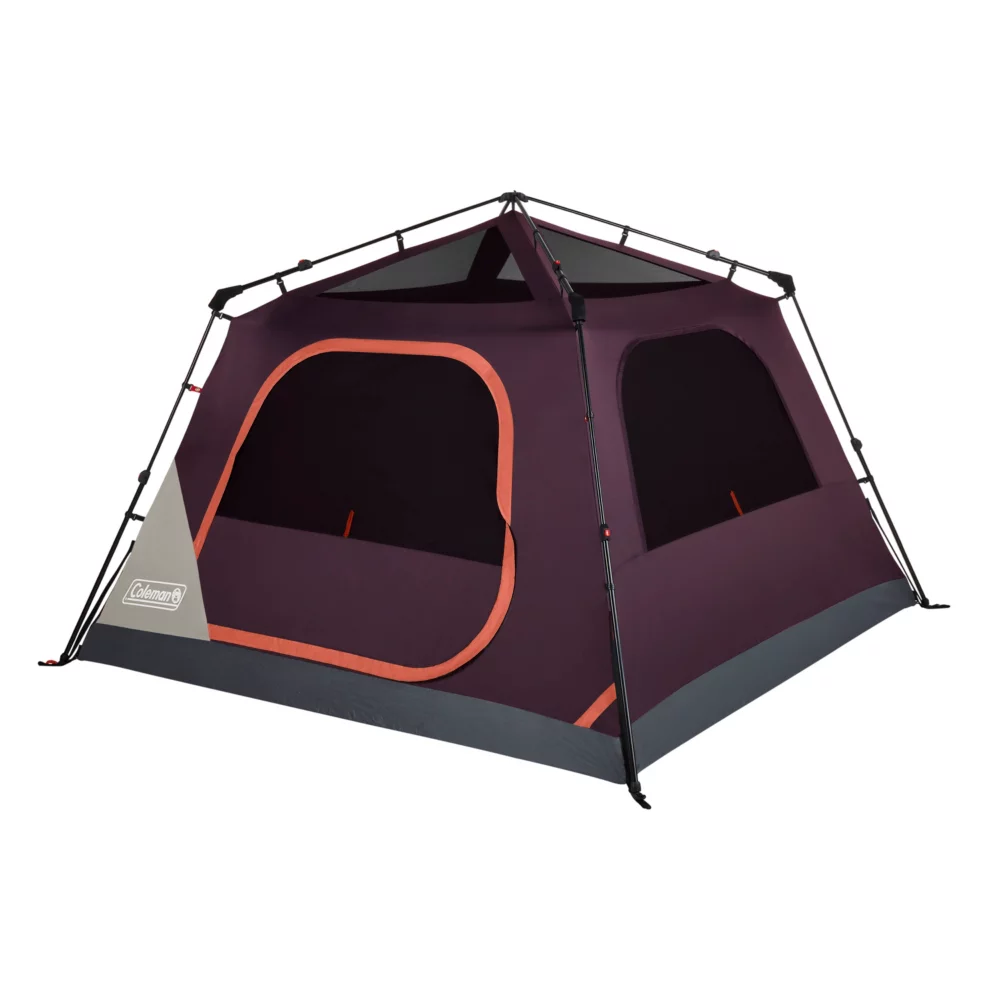 Coleman Skylodgeâ„¢ 4-Person Instant Camping Tent, Blackberry - Image 7