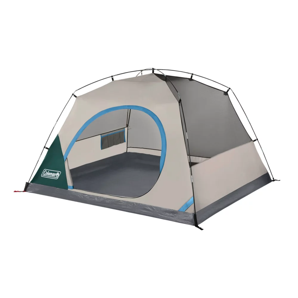 Coleman Skydome™ 4-Person Camping Tent With Full-Fly Vestibule, Evergreen - Image 8