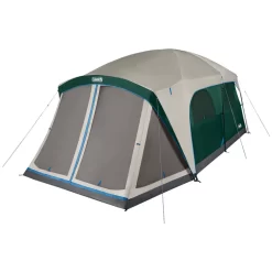 Coleman Skylodgeâ„¢ 12-Person Camping Tent With Screen Room, Evergreen