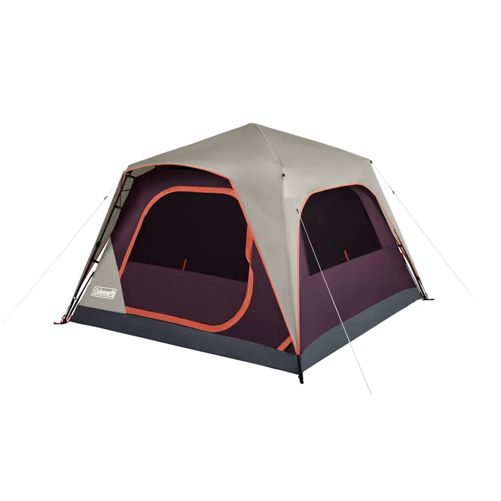 Coleman Skylodgeâ„¢ 4-Person Instant Camping Tent, Blackberry