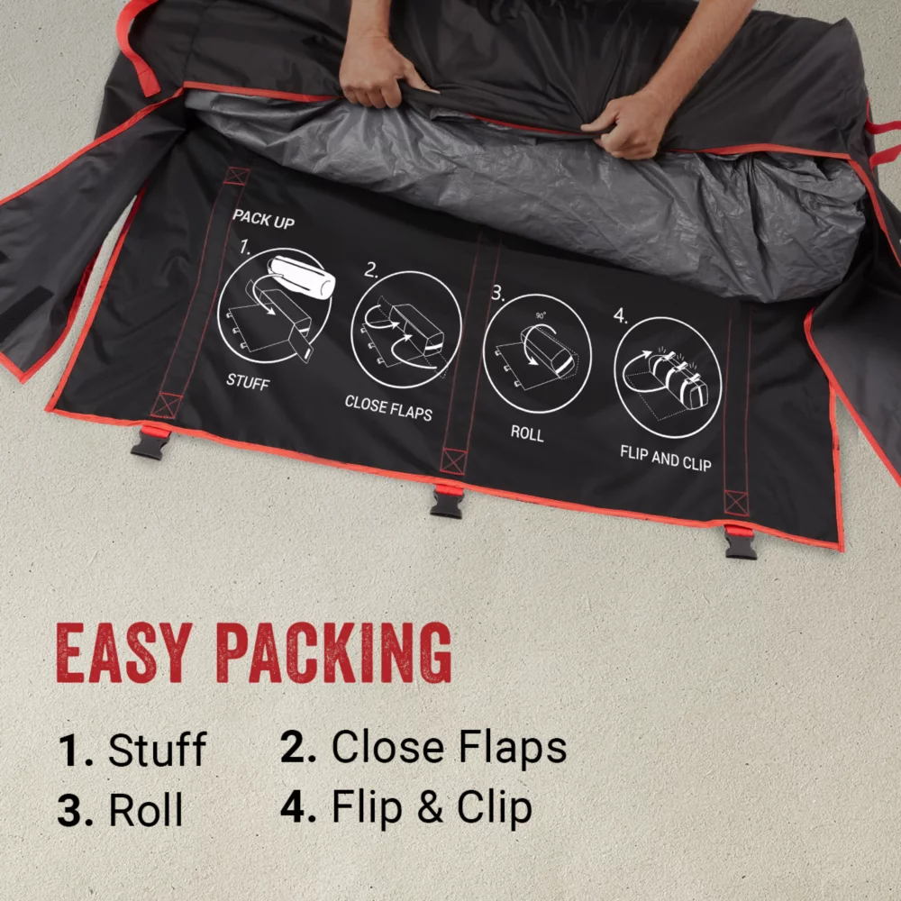 Coleman Skylodgeâ„¢ 4-Person Instant Camping Tent, Blackberry - Image 6