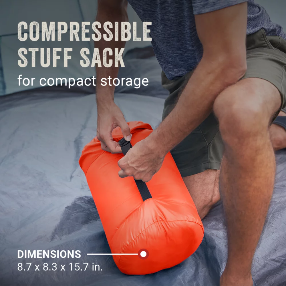 Coleman Kompact™ 40°F Rectangle Sleeping Bag - Image 3