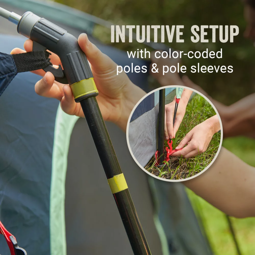 Coleman Sunlodge™ 12-Person Camping Tent, Blue Nights - Image 2