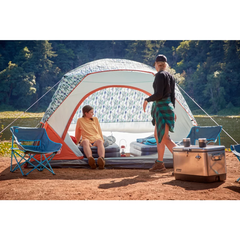Coleman Skydome™ 6-Person Watercolor Series Camping Tent - Image 7
