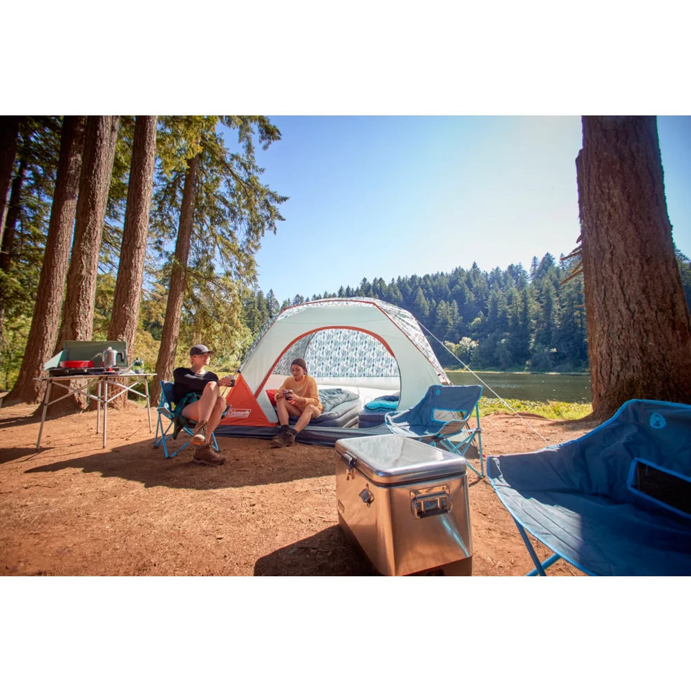 Coleman Skydome™ 6-Person Watercolor Series Camping Tent - Image 6