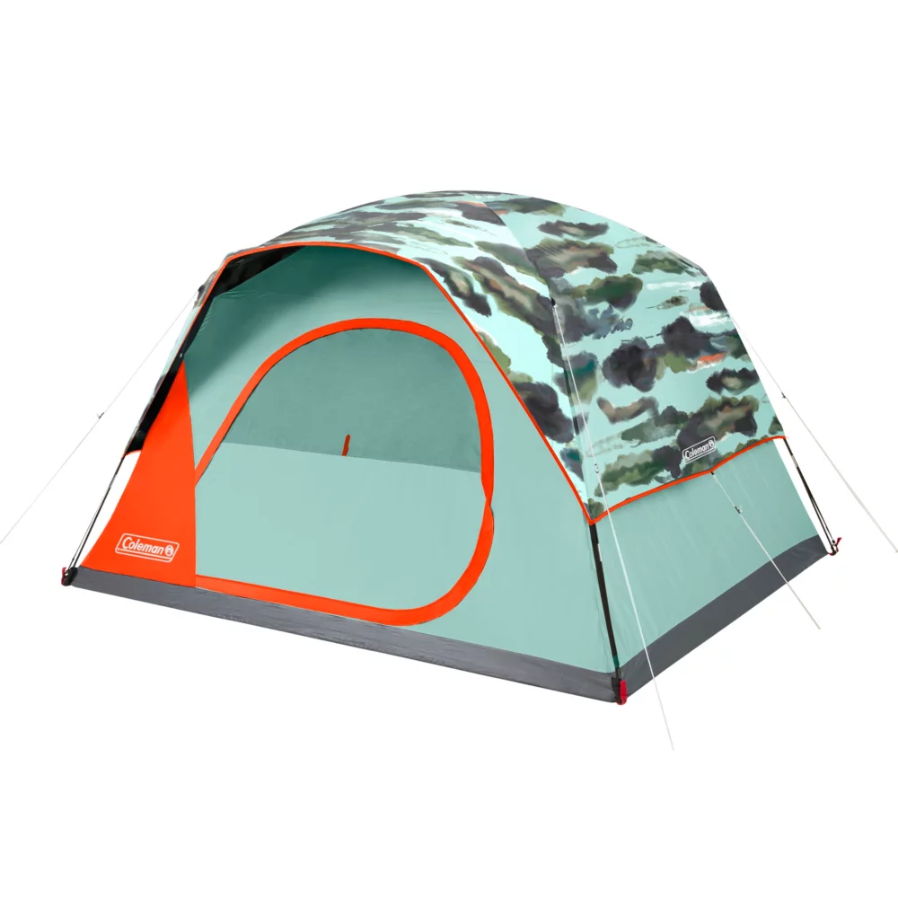Coleman Skydome™ 6-Person Watercolor Series Camping Tent
